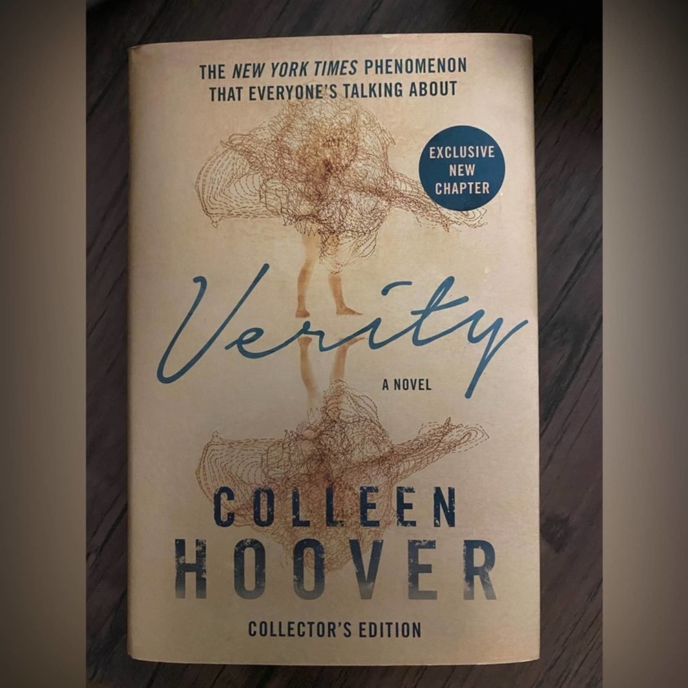 Verity (Collector's Edition) Hardcover Book by Colleen Hoover BRAND NEW